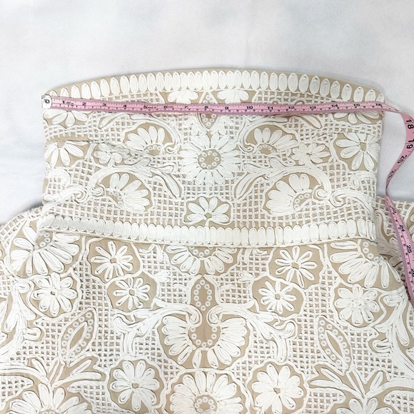 Veronica Beard Agata Strapless Mini Dress NWT Light Pebble *Size 6 or 8* - Picture 12 of 16